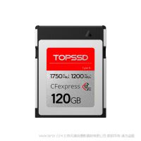 天碩 TOPSSD 1750MB/秒 CFExpress Type B存儲卡 閃存卡 內存卡  Z6 Z7 1DX3 120GB容量