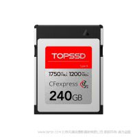 天碩 TOPSSD 1DX3 專用存儲卡 240G 特價促銷款 1750MB/秒 CFExpress Type B存儲卡 閃存卡 內存卡 Z6 Z7 1DX3 