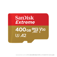 閃迪 SDSQXA1-400G-ZN6MA  400G MicroSD卡無人機(jī)存儲卡運動相機(jī)卡TF卡儲存卡