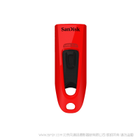 閃迪 SDCZ48-064G-Z35R  紅色 （SanDisk）至尊高速（CZ48） 64GB USB3.0 U盤 讀100MB/s 寫