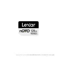 雷克沙 LNCARD128G-BNNNC Lexar® nCARD 存儲卡 128G  讀90MB/s, 寫70MB/s