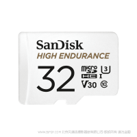 閃迪®  SDSQQNR-032G-ZN6IA 高耐用 microSD™  32GB 存儲卡 SanDisk 產(chǎn)品 TF卡 內(nèi)存 閃存 