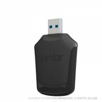 雷克沙Lexar LRWM04UB 專業版 SD卡讀卡器 支持UHS-II/UHS-I USB 3.0高速傳輸