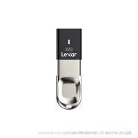 雷克沙 LJDF35-32GBBK Lexar® JumpDrive® Fingerprint F35 USB 3.0閃存盤 32G 讀150MB/S