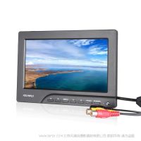 富威德 FEELWORLD FPV769A  7" 800X480AV航拍監視器 尺寸7" 分辨率800x480 pixel 屏幕比例16:9 亮度400cd/m²