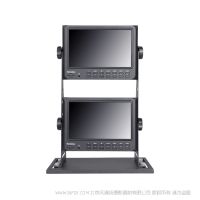 富威德 FEELWORLD  FW7D-JC/O  7"x2 搖臂式高清攝影監視器  尺寸7"x2 IPS 分辨率1024x600 pixels 屏幕比例16:9 亮度600cd/m²