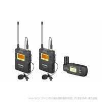 楓笛 Saramonic UwMic9 Kit8（TX9+TX9+RX-XLR9）無線領(lǐng)夾式麥克風 一拖二  小蜜蜂 小海豚 單反攝像機話筒