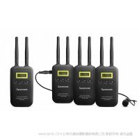 楓笛 Saramonic VmicLink5（RX+TX+TX+TX）一拖三 無線麥克風 直播采訪 麥克風 單反相機外接話筒 5.8GHz  腰包式