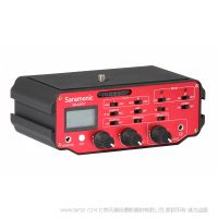 楓笛 Saramonic SR-AX107 雙聲道混音器 適用于數碼單反相機和攝像機 隔離式電源