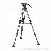 曼富圖 Manfrotto MVK608TWINFC Nitrotech 608攝像云臺和645快速雙管碳纖維攝像三腳架套裝