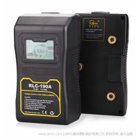 影宸 Rolux RLC-190A 安頓口電池 適用單反相機攝像機監視器led燈供電系統供電鋰電池 適用于松下安頓口 含LCD顯示屏