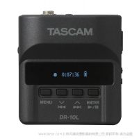 TASCAM  DR-10L  微型線性PCM錄音機   帶領夾式麥克風的可穿戴音頻錄音機  不帶無線功能