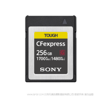 索尼 CEB-G256 CFexpress存儲(chǔ)卡 256GB  1DX3 數(shù)碼相機(jī) 專用存儲(chǔ)卡  CEB-G系列CFexpress B型存儲(chǔ)卡