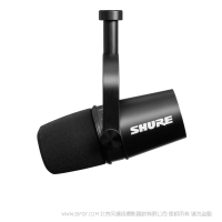 Shure 舒爾 突破限制，非凡錄音。 MV7 主播話筒 黑色 銀色