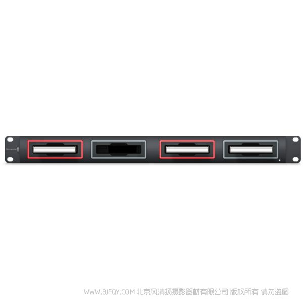 BMD Blackmagic MultiDock 10G SSD硬盤塢  單口10Gb/s USBC接口 4個獨立SSD