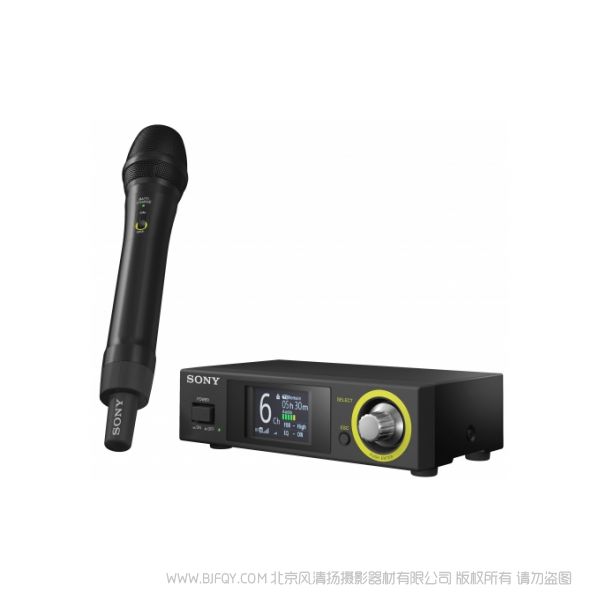 索尼 SONY DWZ-M70 數字無線麥克風套件 帶手持式發射器 用于聲樂/演講 