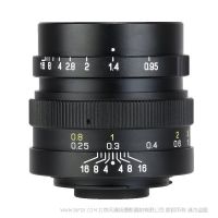 中一光學 Speed Master 25mm F0.95 適用于M43口、工業C口