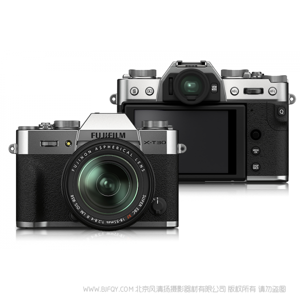 【缺貨】富士 X-T30II XT30二代微單無反相機 復古照相機4k視頻vlog自拍美顏 XF18-55mm鏡頭套機 銀色