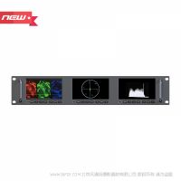 利利普 RM-503S _ 5 inch Full HD 2RU Rack Mount Monitor 5英寸三聯 2U機架監視器 廣播和直播的機架式監視器