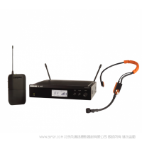 Shure 舒爾 BLX14R/SM31 帶SM31FH頭戴式話筒的無線機架式健身耳機系統