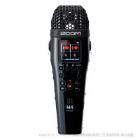 Zoom M4 MICTRAK 內(nèi)置時(shí)間碼發(fā)生器32 位浮動 4 軌記錄器 手持麥克風(fēng)錄音機(jī) 