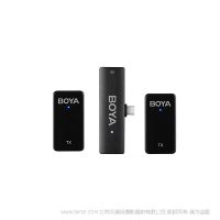 BOYA 博雅 BY-WMic5-M6 2.4GHz迷你雙通道無線麥克風(fēng)系統(tǒng) USB-C 一拖二