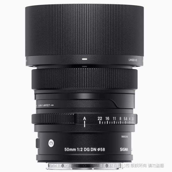 適馬 50mm F2 DG DN 全畫幅微單 無反相機 定焦鏡頭  標準鏡頭 