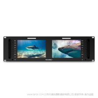 D71 PLUS-H 3RU 7英寸雙聯(lián)機(jī)柜式監(jiān)視器4K HDMI全高清1920x1200IPS屏