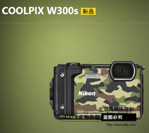 Nikon/尼康 COOLPIX W300s 4K超高清動(dòng)畫(huà)拍攝的戶外輕便數(shù)碼相機(jī)